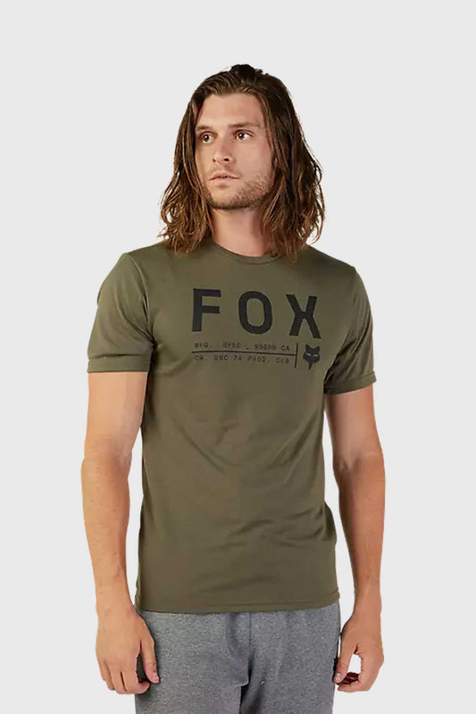Fox Non Stop Tech Tee - Olive Green