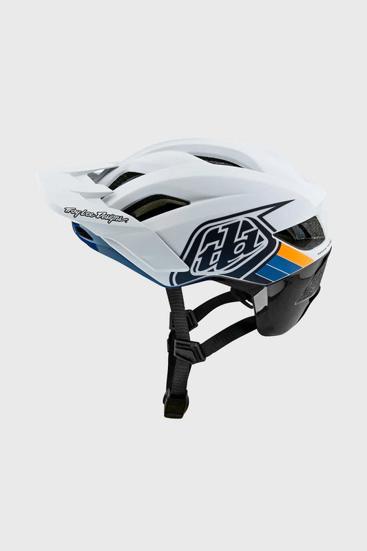 Troy Lee Designs Flowline SE MIPS Helmet - Badge Light Grey/Charcoal