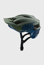 Load image into Gallery viewer, Troy Lee Designs Flowline SE MIPS Helmet - Badge Olive/Indigo