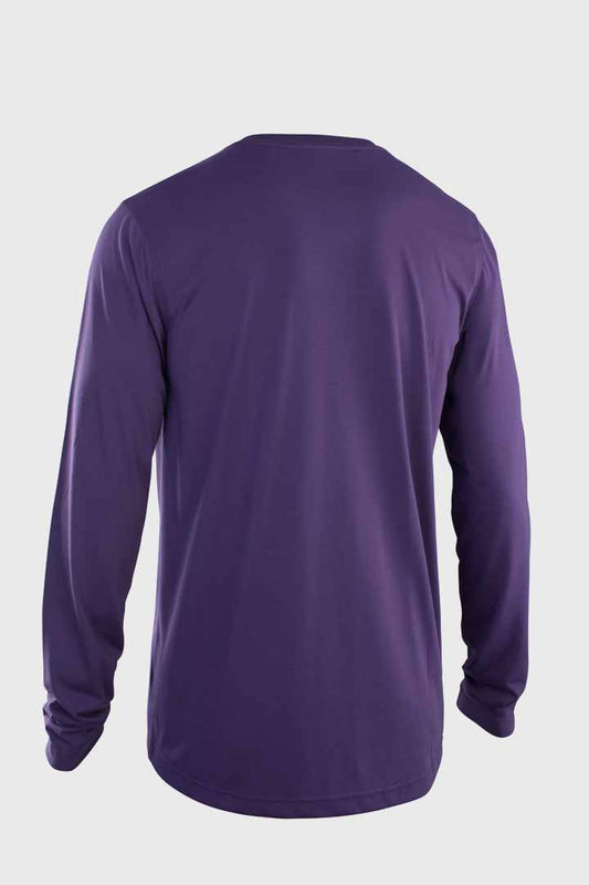 ION Long Sleeve Logo Tee - Dark Purple