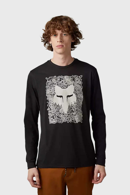 Fox Auxlry LS Tech Tee - Black