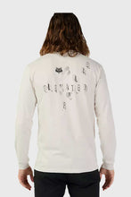 Load image into Gallery viewer, Fox Diffuse Long Sleeve Premium Tee - Vintage White