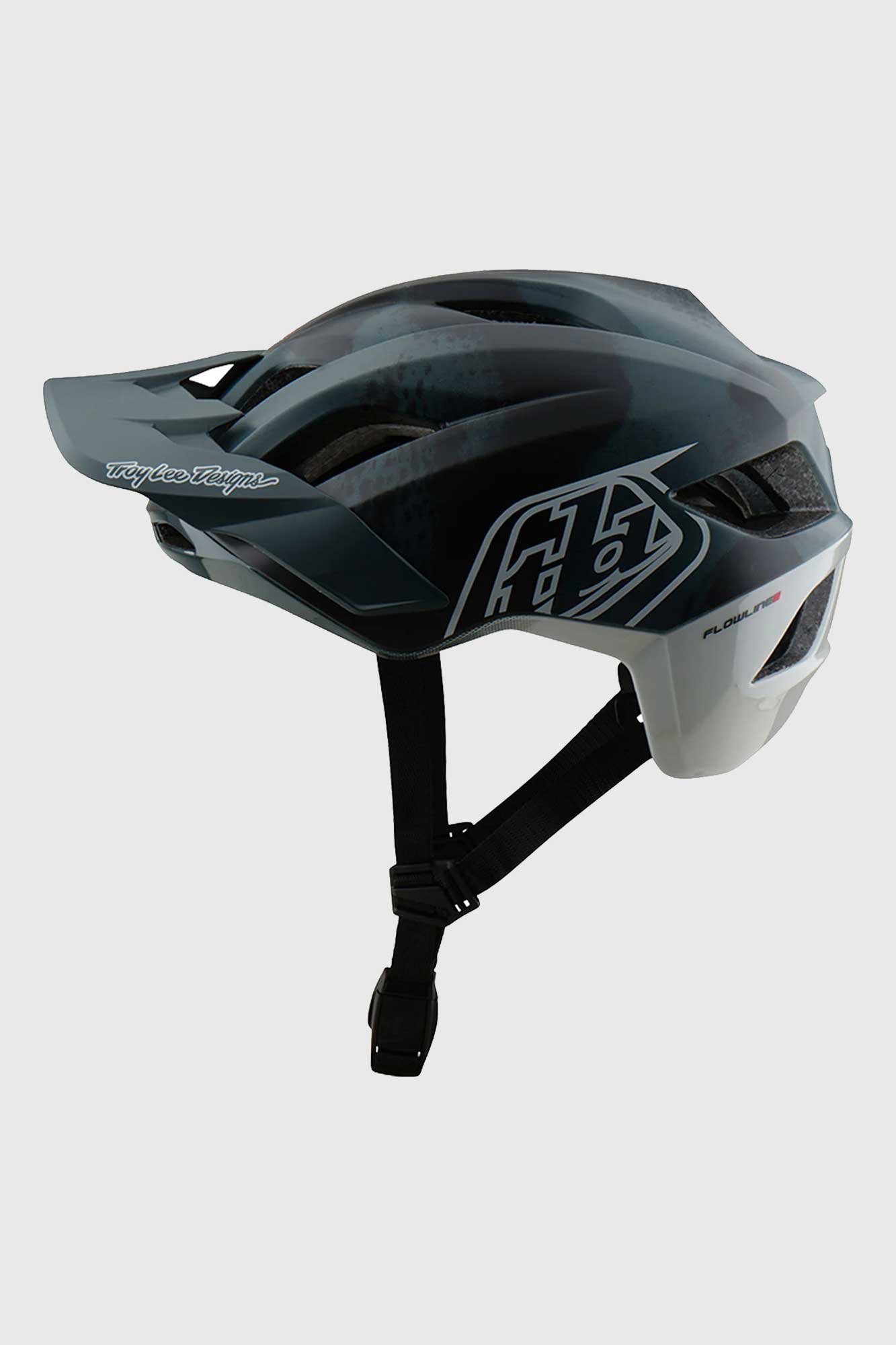 Troy Lee Designs Flowline SE MIPS Helmet - Badge Camo Gray