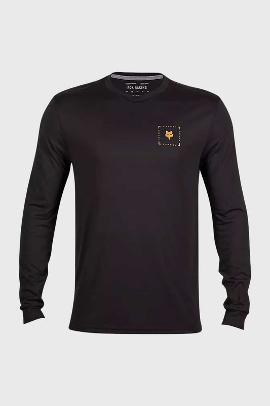 Fox Boxed Future Long Sleeve Tech Tee - Black