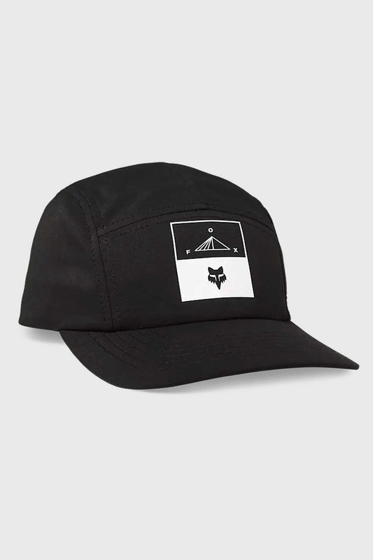 Fox Summit Camper 5 Panel Cap - Black