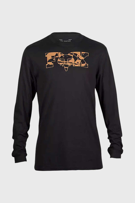 Fox Cienega Long Sleeve Premium Tee - Black