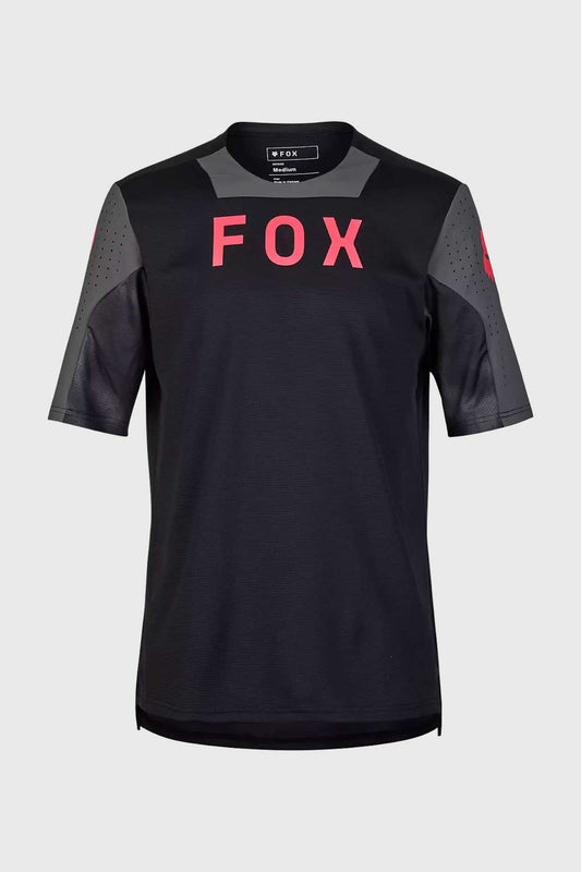 Fox Defend Short Sleeve Jersey - Taunt Black
