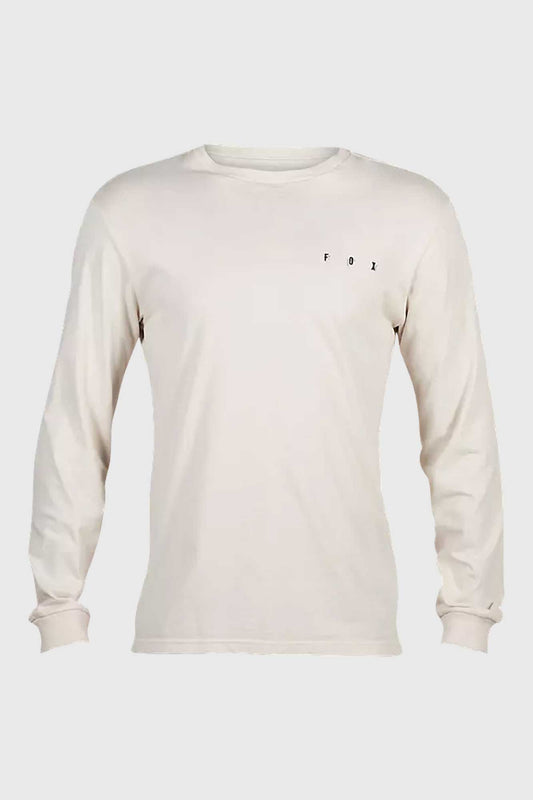 Fox Diffuse Long Sleeve Premium Tee - Vintage White