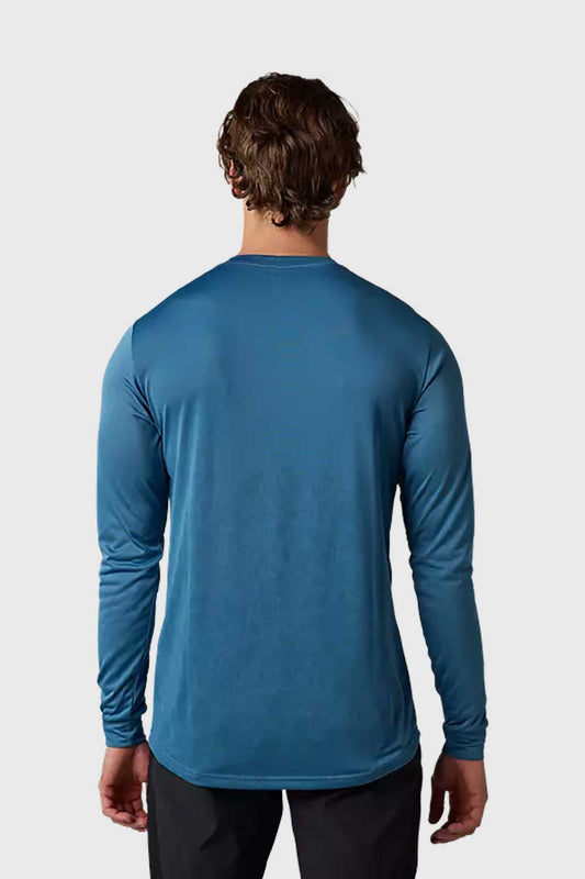 Fox Ranger Tru Dri Release Long Sleeve Jersey - Dark Slate