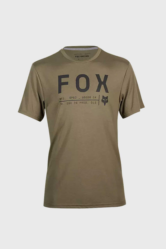 Fox Non Stop Tech Tee - Olive Green