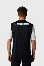 Load image into Gallery viewer, Fox Defend Short Sleeve Syndicate Jersey - White/Black