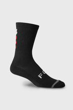 Load image into Gallery viewer, Fox 8&quot; Defend Syndicate Sock - Black