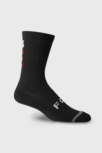 Fox 8" Defend Syndicate Sock - Black