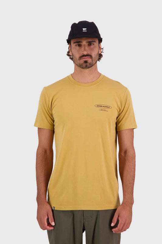 Mons Royale Icon Merino T-Shirt - Honey