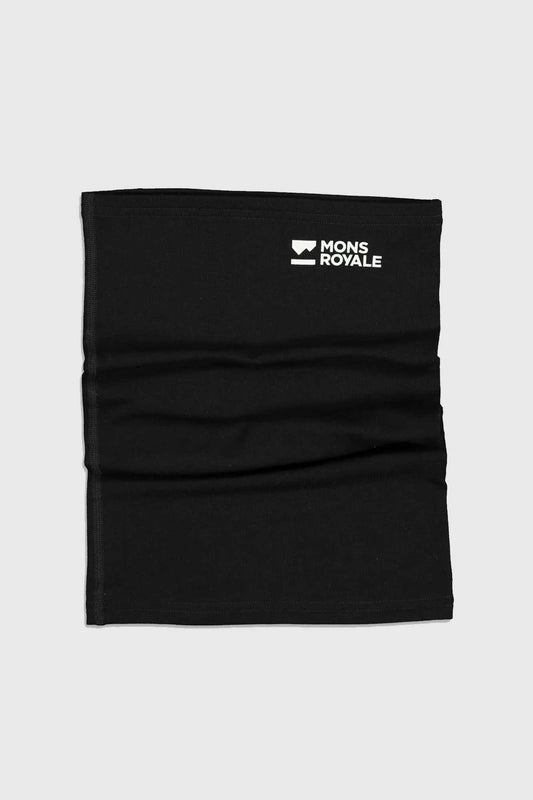 Mons Royale Daily Dose Merino Flex Neckwarmer - Black