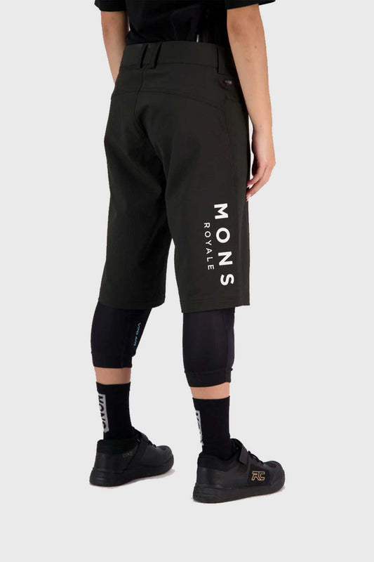 Mons Royale Momentum 2.0 Women's Bike Shorts - Black