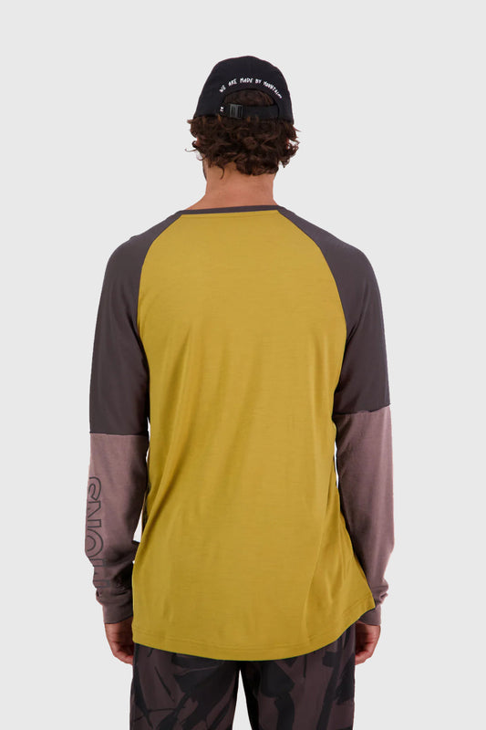 Mons Royale Tarn Merino Shift Wind Jersey - Cumin Dust