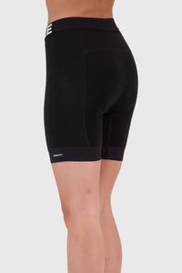 Mons Royale Womens Epic Merino Shift Short Liner - Black