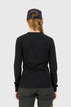 Load image into Gallery viewer, Mons Royale Womens Redwood Enduro VLS Jersey - Black