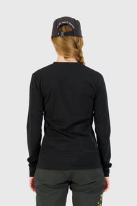 Mons Royale Womens Redwood Enduro VLS Jersey - Black