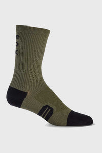 Fox 8" Ranger Sock - Olive Green