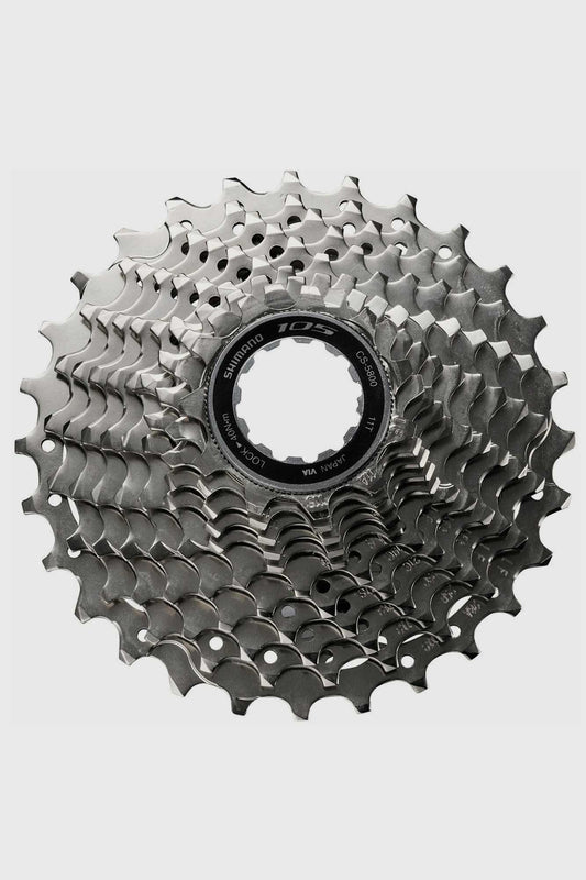 Shimano 105 Cassette (CS5800) Silver - HG - 11 Speed - 11-28t
