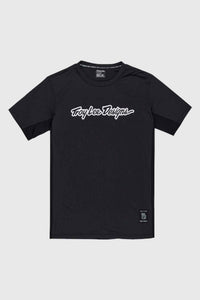 Troy Lee Designs Skyline Short Sleeve Ride Tee - Signature Black