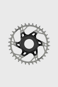 SRAM XX Chainring T-Type Eagle Shimano Steps Direct Mount - Black/Silver 36t