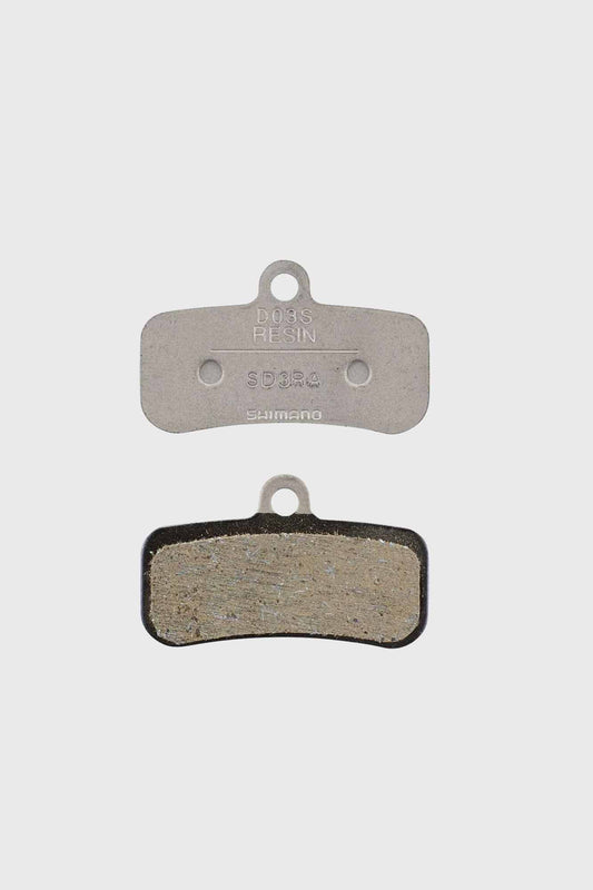 Shimano D03S Brake Pads w/o Cooling Fins - Resin Compound