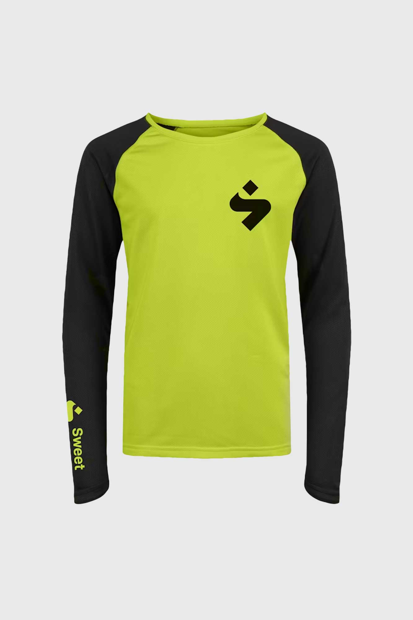 Sweet Protection Hunter LS Jersey JR - Fluo Yellow