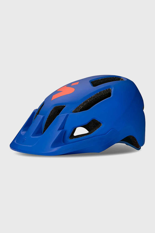 Sweet Protection Dissenter JR Helmet - Matte Race Blue/Cody Orange