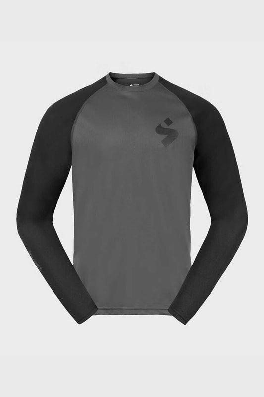 Sweet Protection Hunter LS Jersey JR - Stone Grey