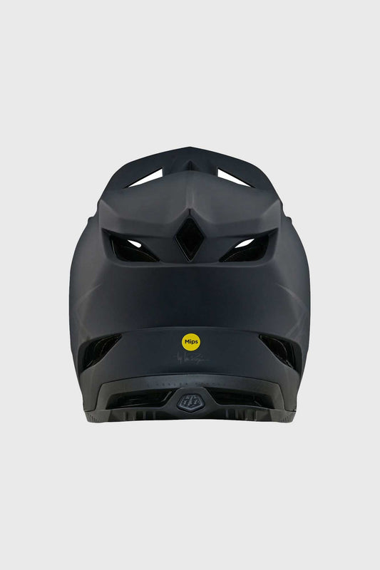 Troy Lee Designs D4 Polyacrylite Helmet - Stealth Black