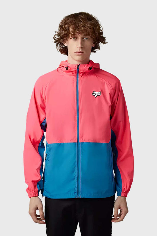 Fox Title Sponsor Windbreaker Jacket - Pink