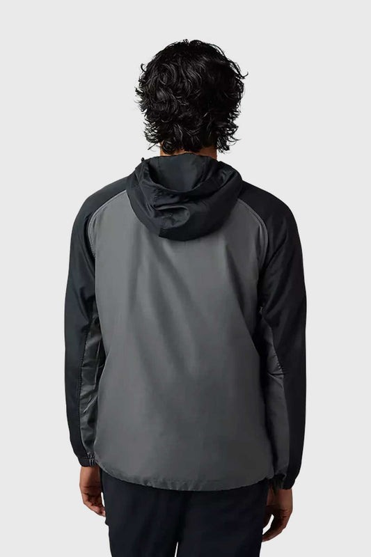 Fox Title Sponsor Windbreaker Jacket - Black