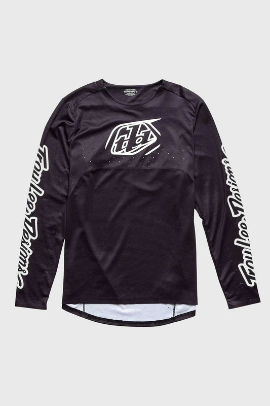 Troy Lee Designs Sprint Icon Long Sleeve Jersey - Black