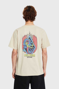 Volcom Draggin Stone Tee - Light Khaki