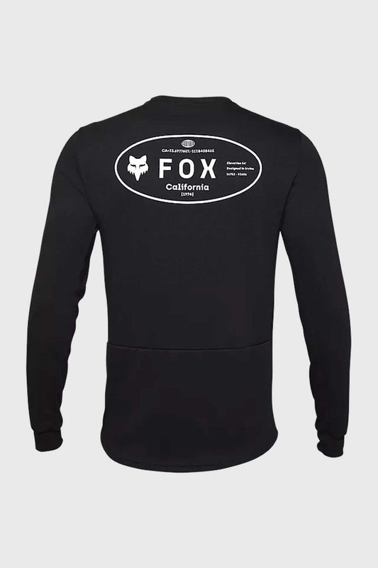 Fox Ranger Drirelease Long Sleeve Jersey - Black