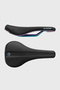 SDG Bel Air 3.0 Saddle Lux - Black Microfibre / Oil Slick