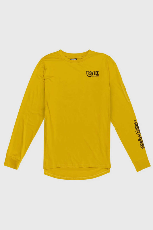 Troy Lee Designs Ruckus Ride LS Tee - Eyez Safron