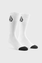 Load image into Gallery viewer, Volcom Full Stone Sock 3 Pack - White