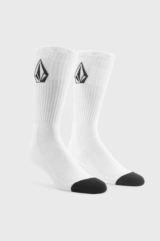 Volcom Full Stone Sock 3 Pack - White