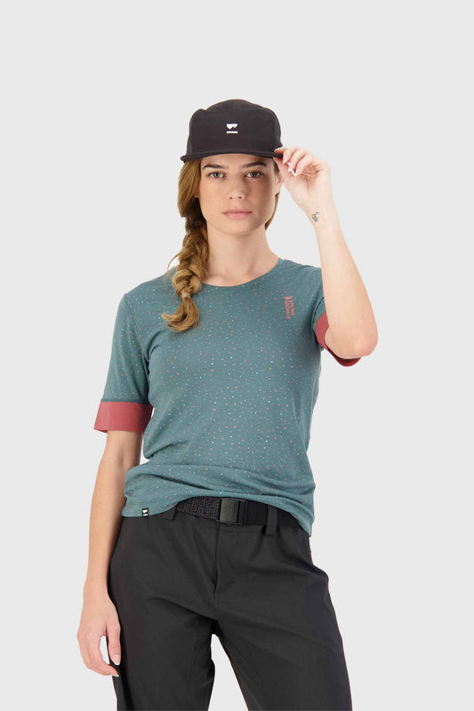 Mons Royale Womens Cadence Tee - Terrazzo