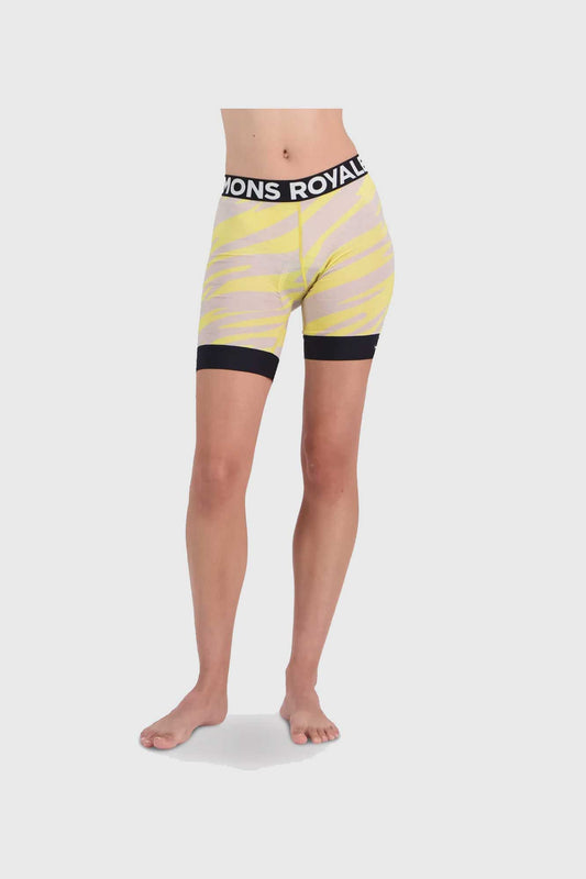 Mons Royale Womens Enduro Bike Short Liner - Limelight Camo