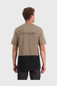 Mons Royale Tarn Merino Shift T-Shirt - Walnut/Black