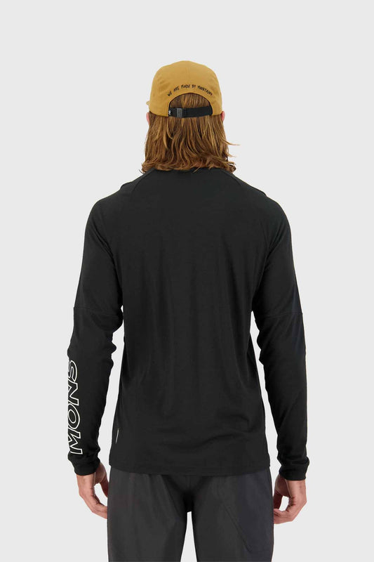 Mons Royale Tarn Merino Shift Wind Jersey - Black