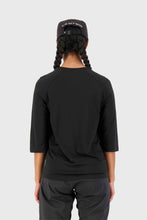 Load image into Gallery viewer, Mons Royale W&#39;s Tarn Merino Shift Raglan 3/4 - Black