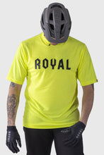 Load image into Gallery viewer, Royal Core Jersey Corp SS - Flo Yellow / Heather