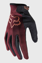 Load image into Gallery viewer, Fox Ranger Glove Womens - Dark Maroon