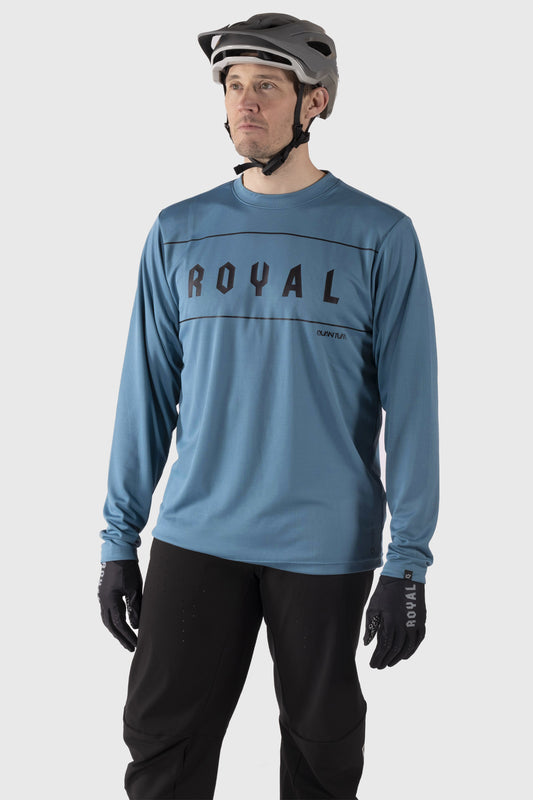 Royal Quantum Jersey - Steel Blue